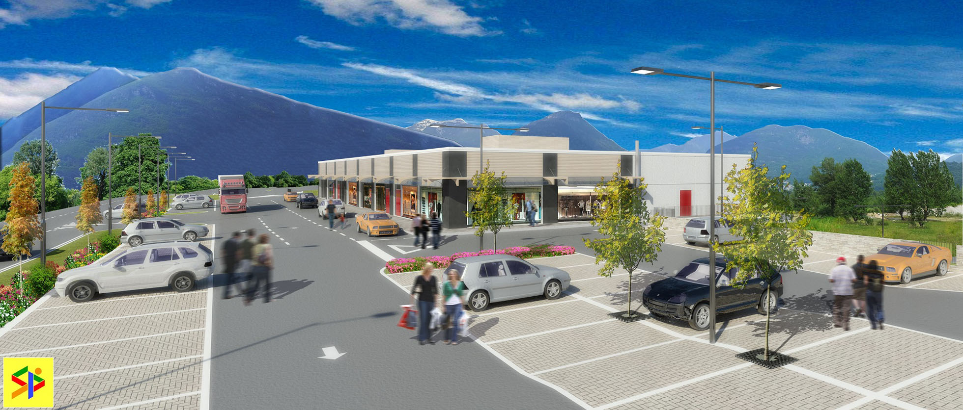AREA COMMERCIALE - Via Piave Domodossola 1tav - edil man